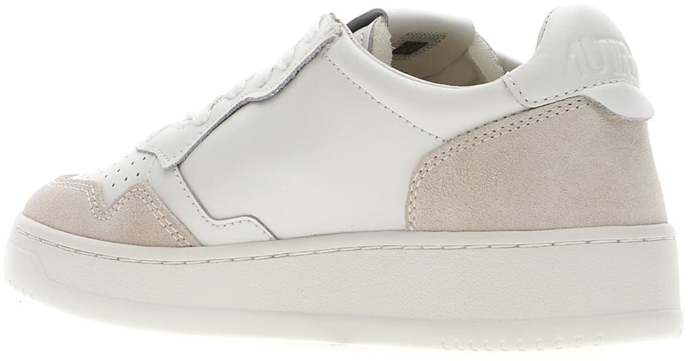 Autry White leather Medalist sneakers Wit