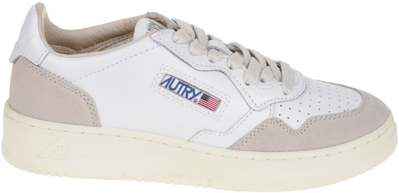 Autry Flat Shoes Bianco Wit