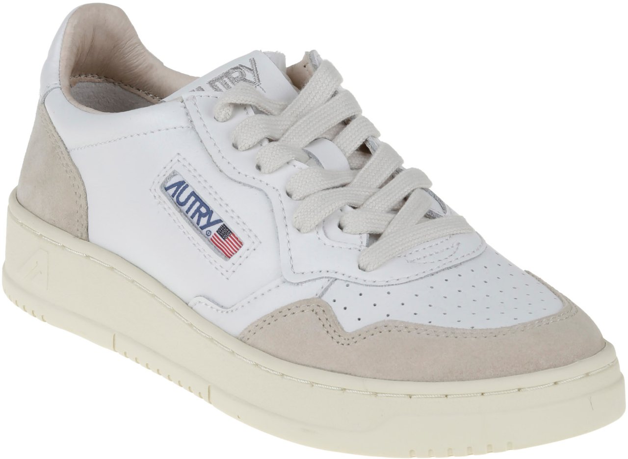 Autry Flat Shoes White Wit