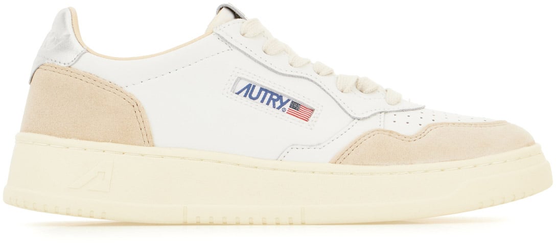 Autry Autry White leather sneakers Wit