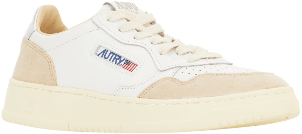 Autry Autry White leather sneakers Wit