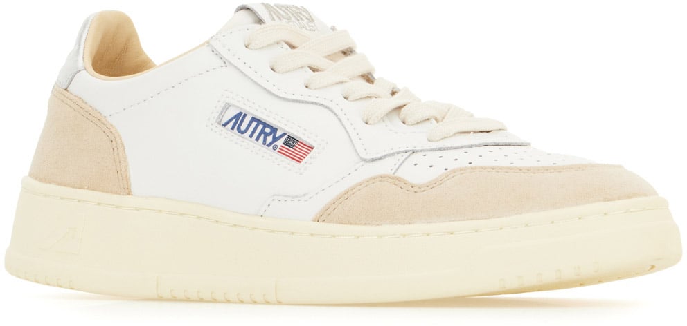 Autry Autry White leather sneakers Wit