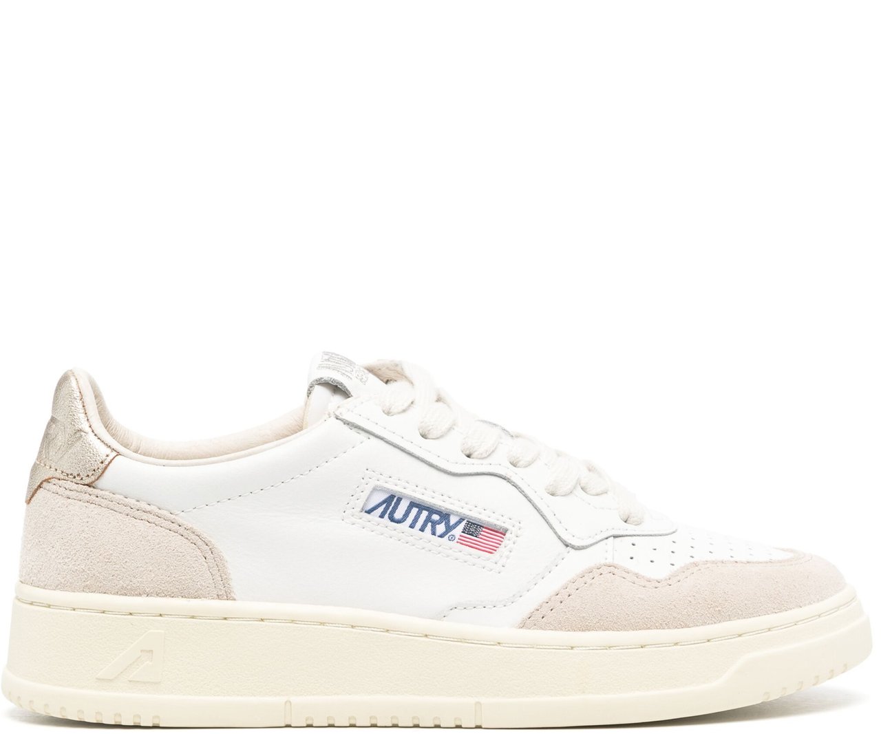 Autry Sneakers Whtgold Goud