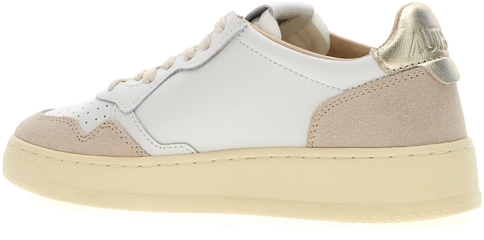 Autry Autry White leather Medalist sneakers Wit