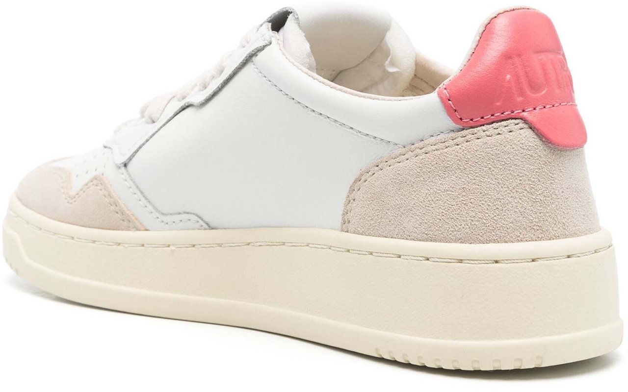 Autry Sneakers Whitetearose Wit