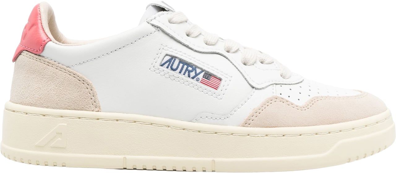 Autry Sneakers White/Tearose Wit