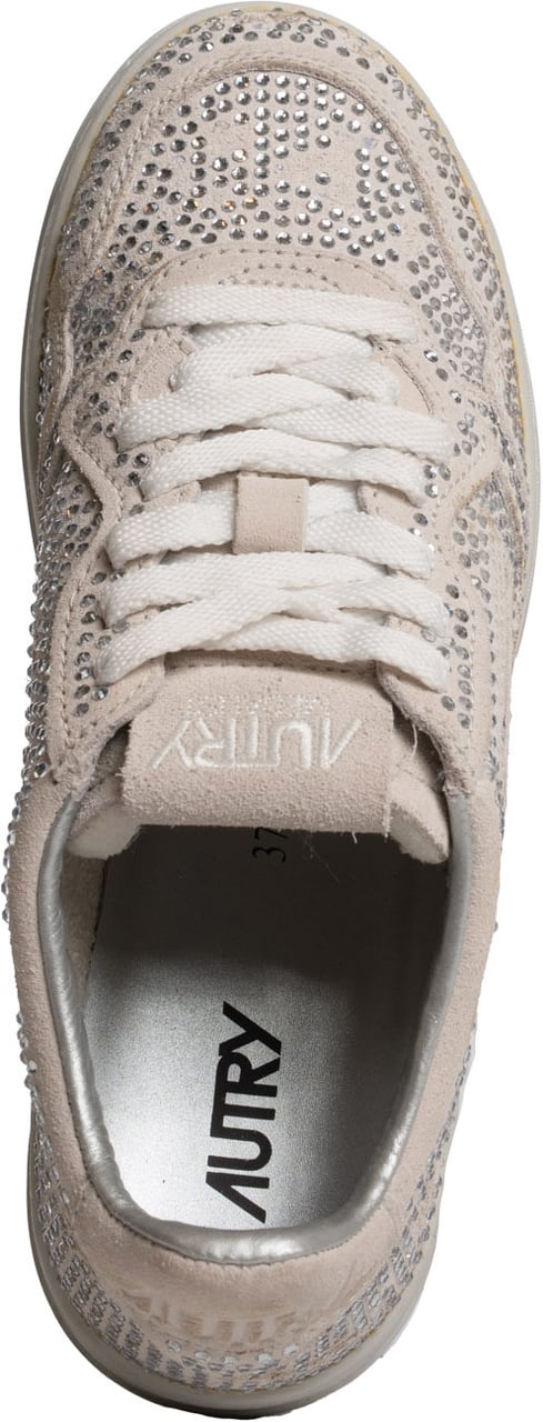 Autry Sneakers Suestrass White Wit