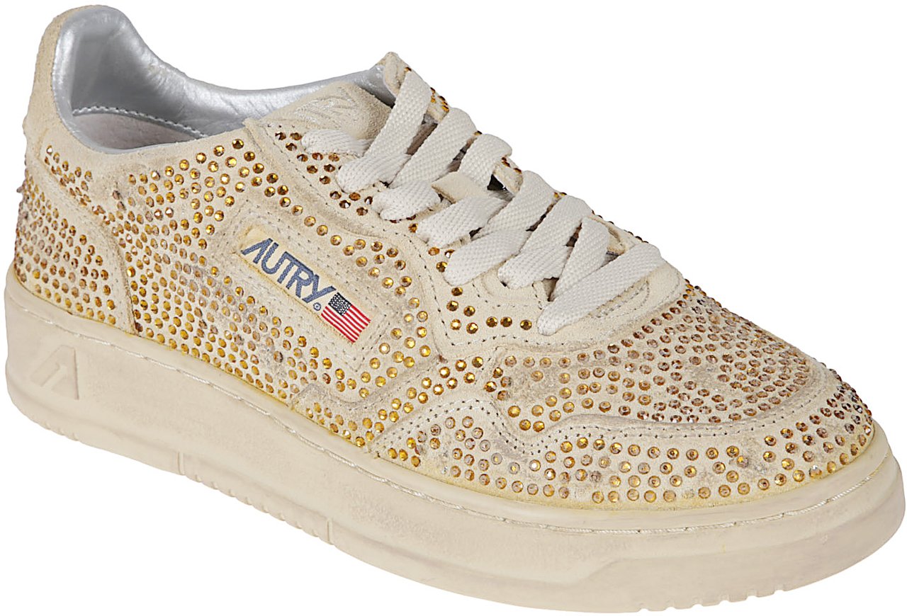 Autry Rose` Collection Medalist Low Sneakers Brown Bruin
