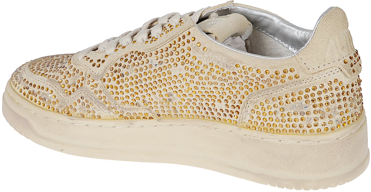 Autry Rose` Collection Medalist Low Sneakers Brown Bruin