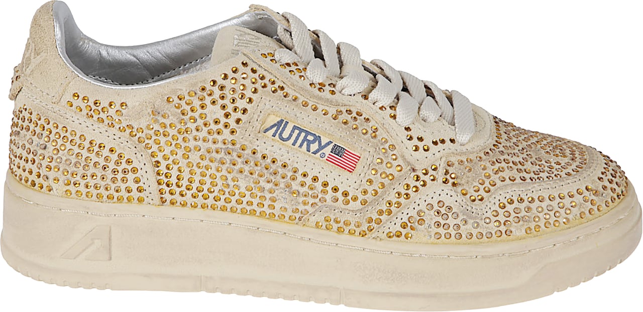 Autry Rose` Collection Medalist Low Sneakers Brown Bruin
