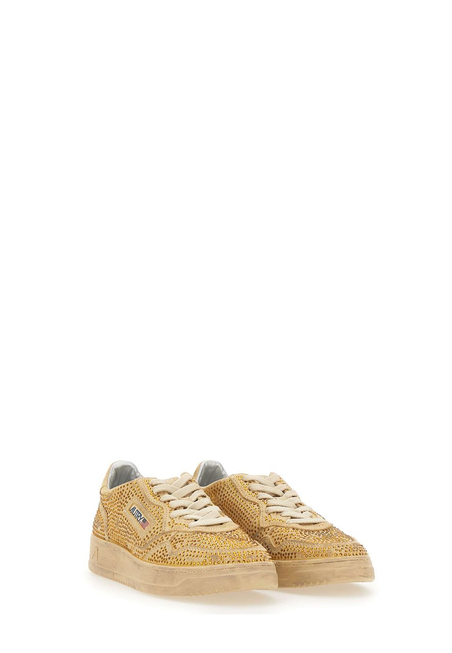 Autry Sneakers Golden Goud