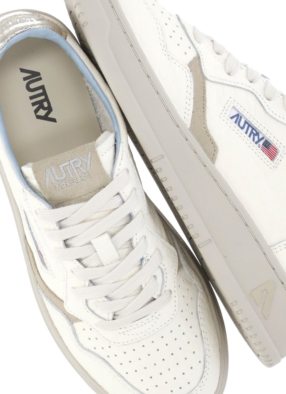 Autry Sneakers Ivory Wit