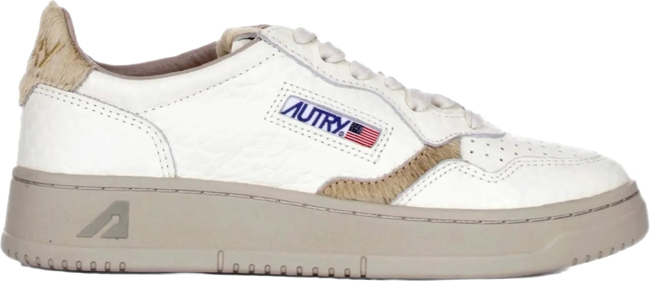 Autry Sneakers Sabbia Wit