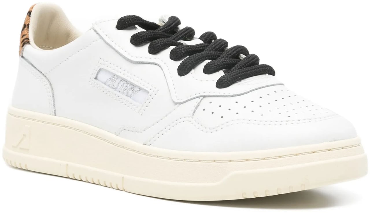 Autry Sneakers Wht/Leop Wit