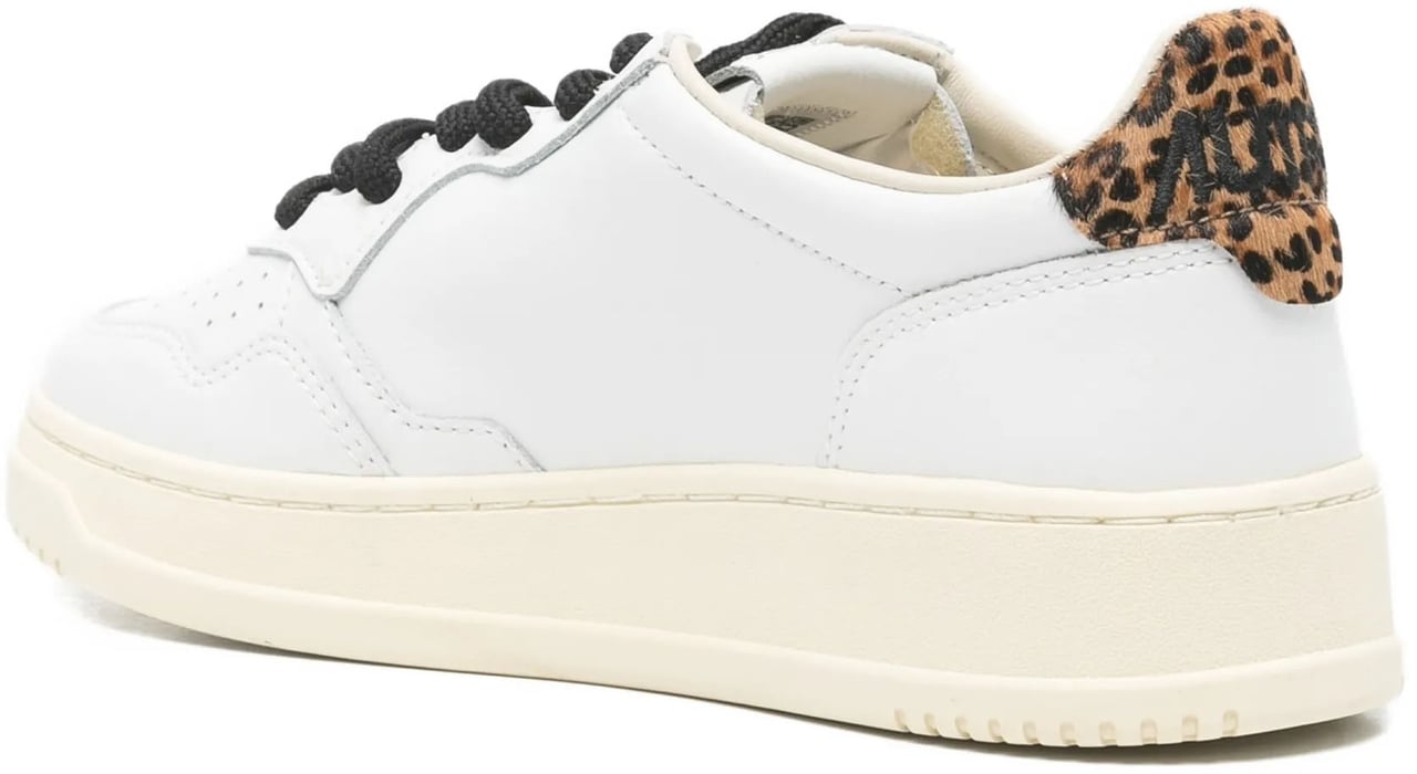 Autry Sneakers Wht/Leop Wit