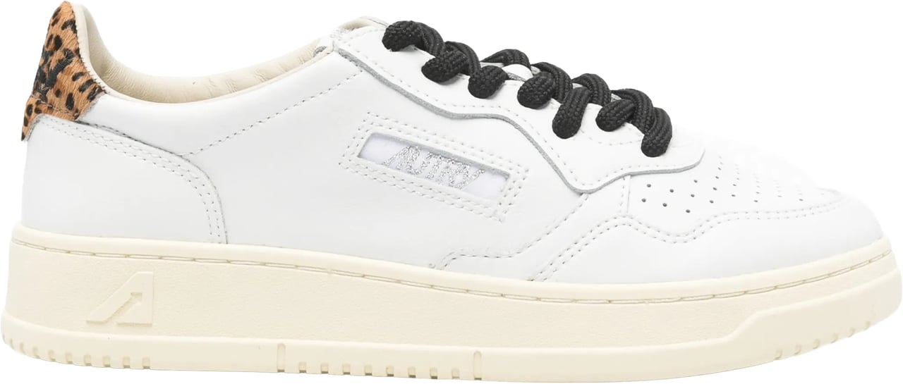 Autry Sneakers Wht/Leop Wit