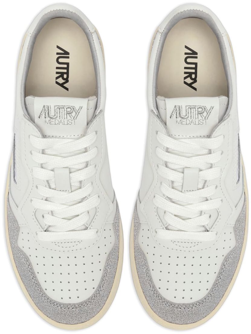 Autry Sneakers Grigio Wit