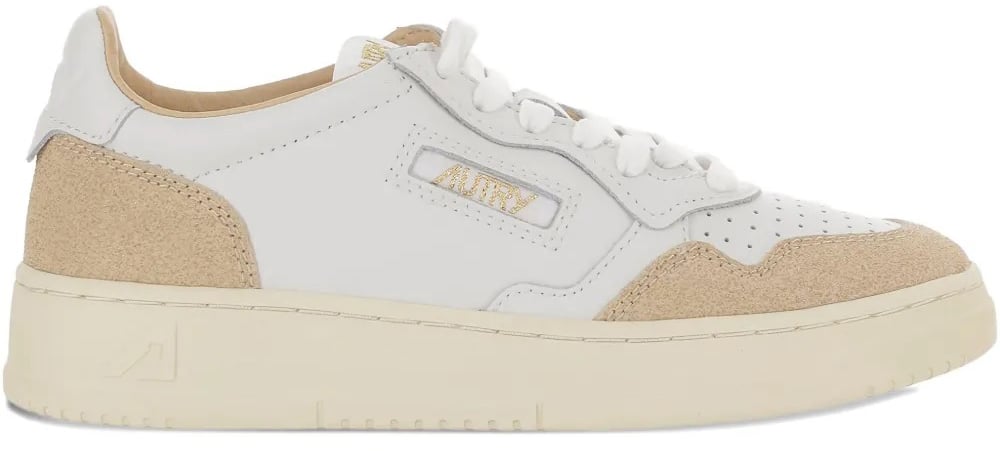 Autry baskets a lacets Beige