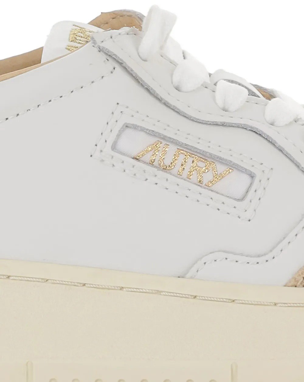 Autry baskets a lacets Beige