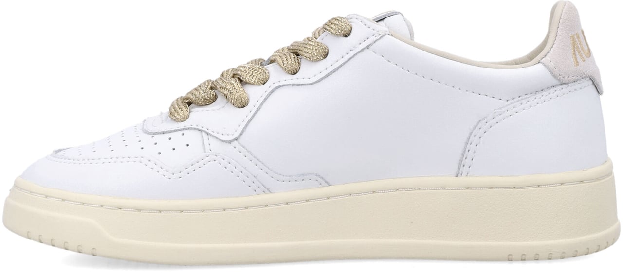 Autry Medalist Low Bianco Wit