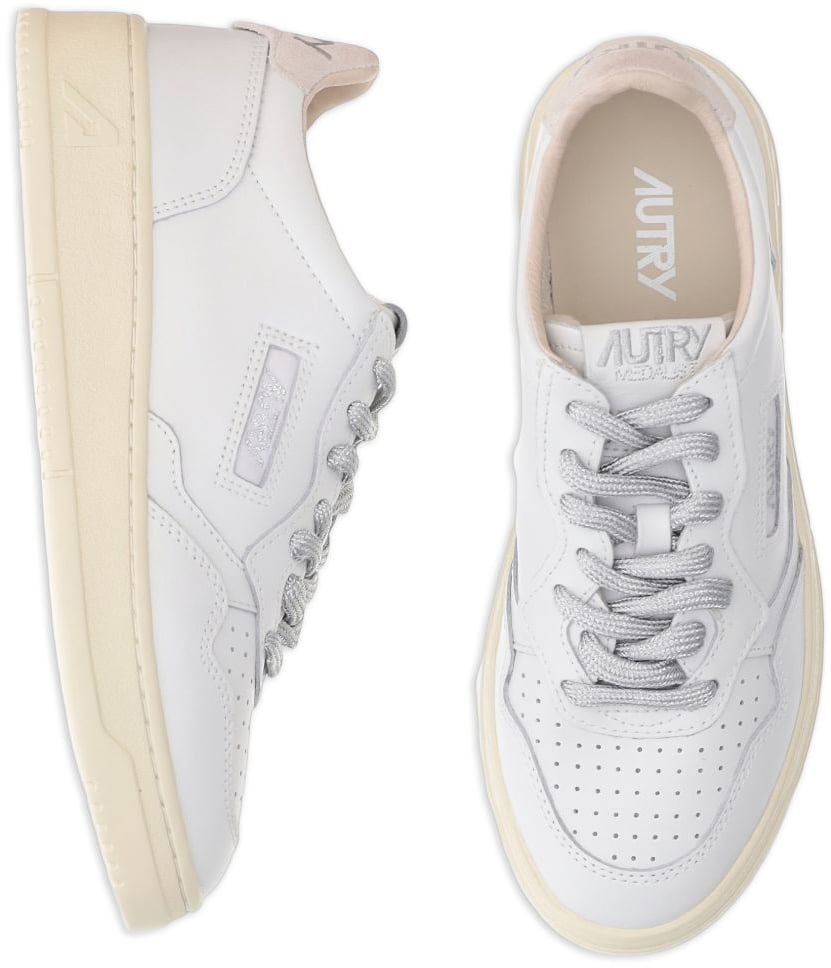 Autry Sneakers Silver Zilver