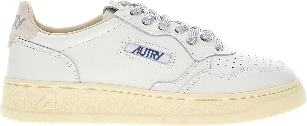 Autry White leather Medalist sneakers Wit