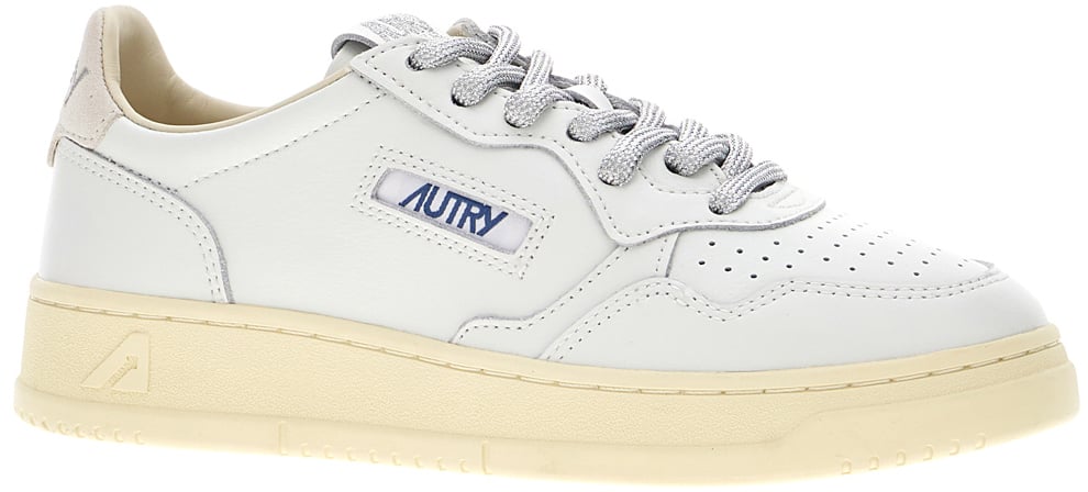 Autry White leather Medalist sneakers Wit