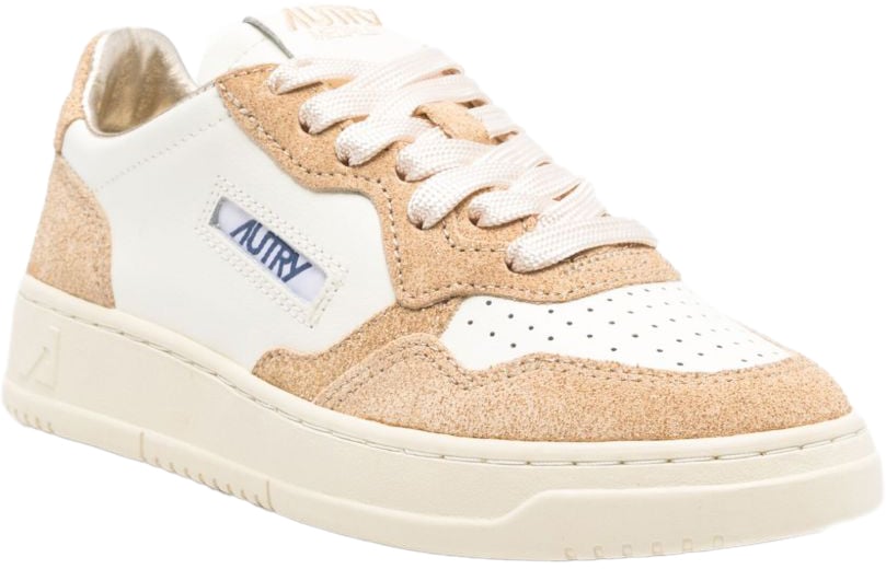 Autry Sneakers Whitebeige Beige