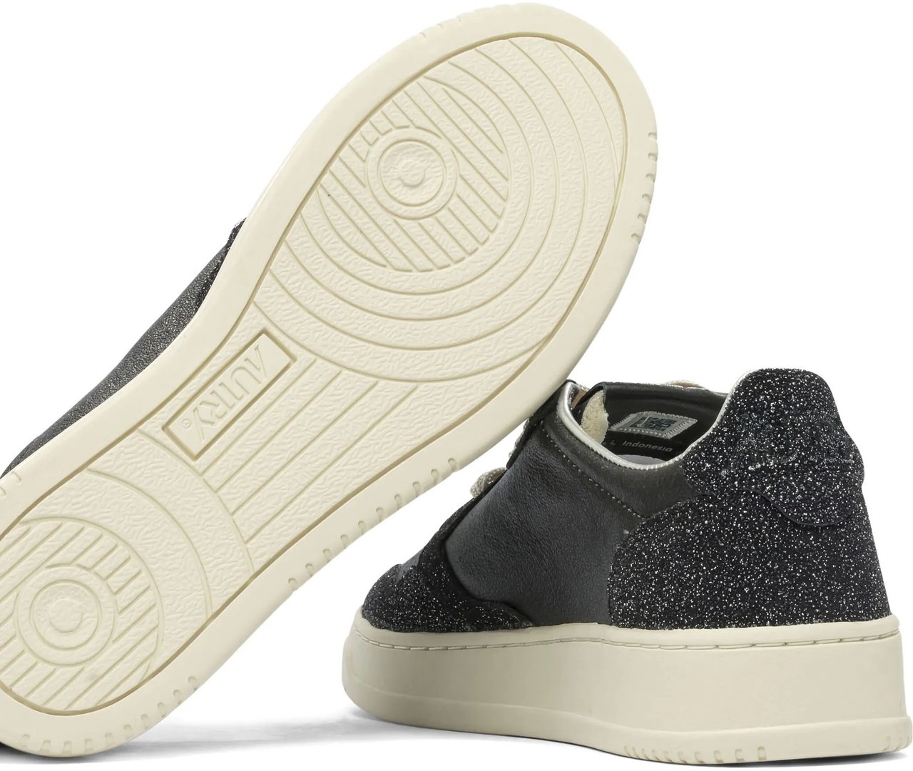 Autry Sneakers Black/Offblack Zwart