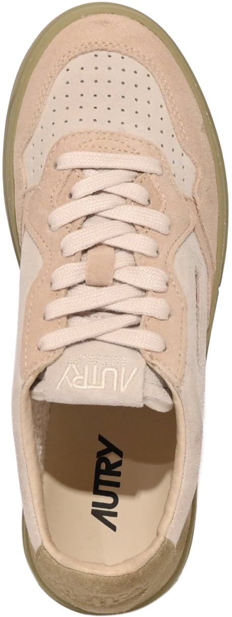 Autry Sneakers Tric/Suede Snd/Grygrn Beige
