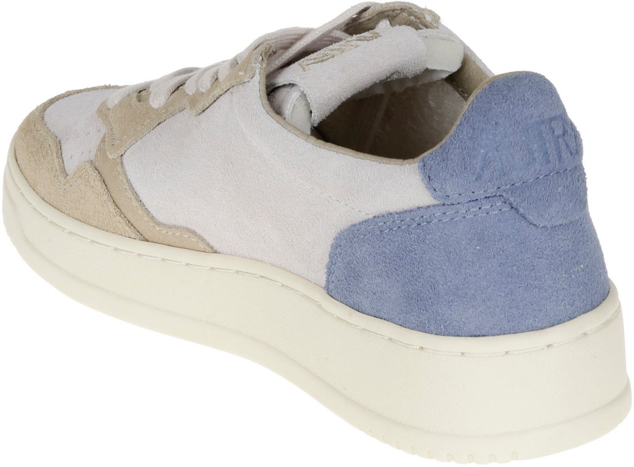 Autry Flat Shoes Light Blue Wit