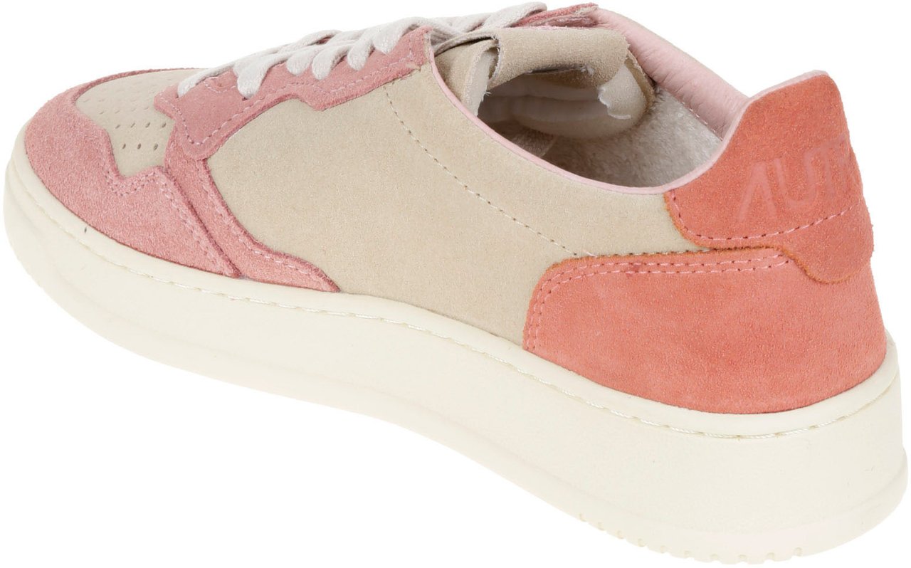 Autry Flat Shoes Rosa/Beige/Rosa Sc Roze