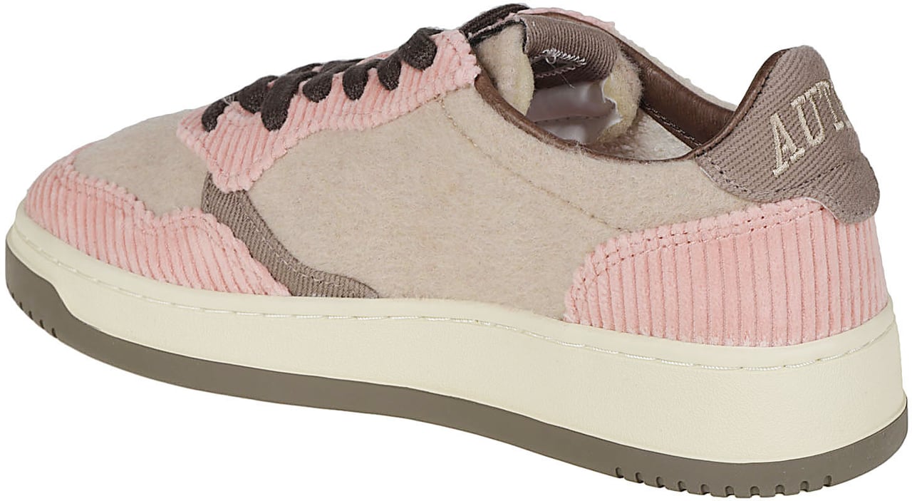 Autry Medalist Low Sneakers Pink Roze