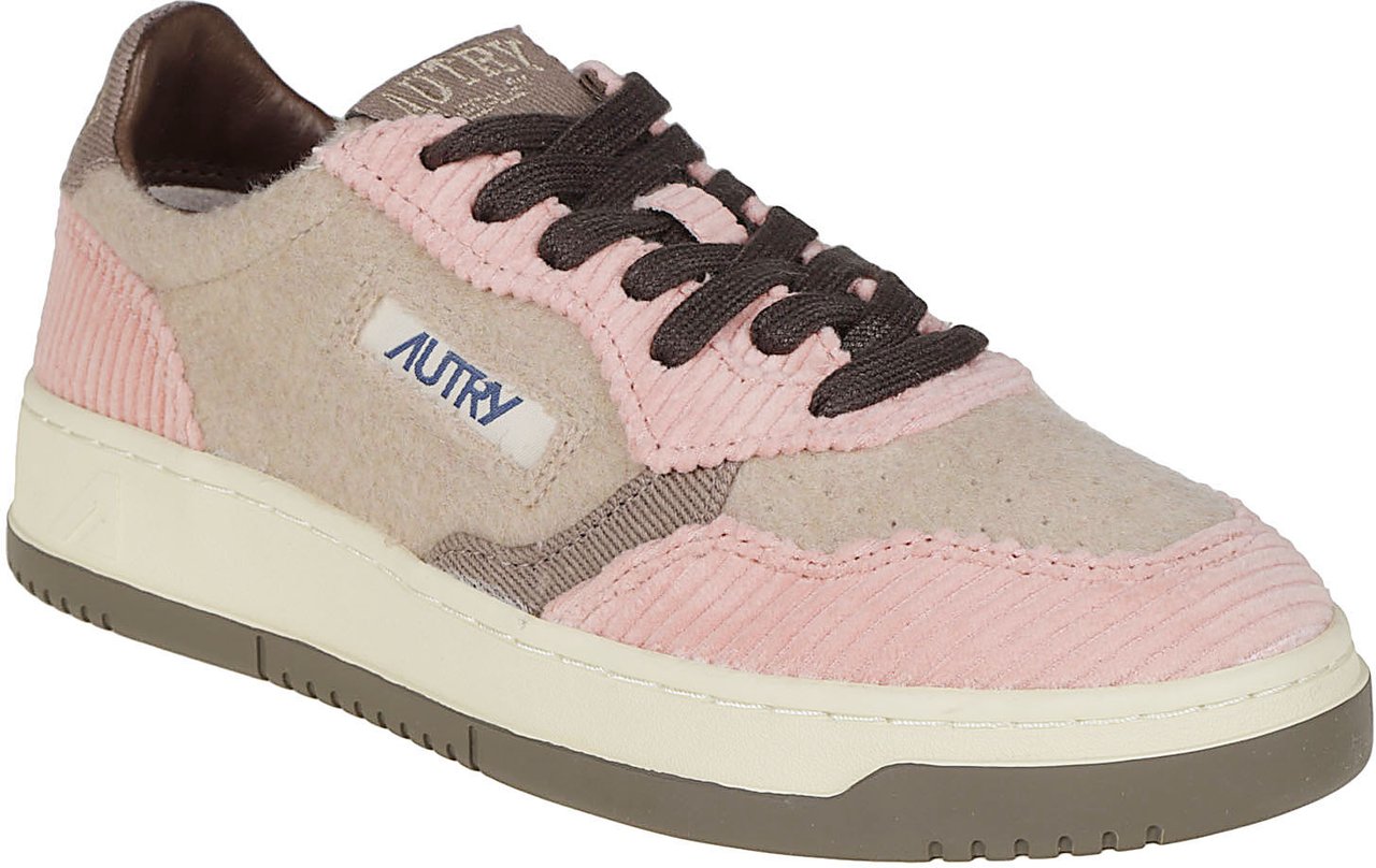 Autry Medalist Low Sneakers Pink Roze