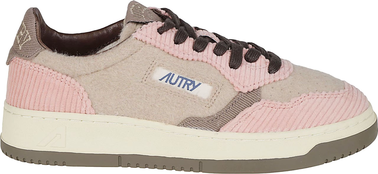 Autry Medalist Low Sneakers Pink Roze