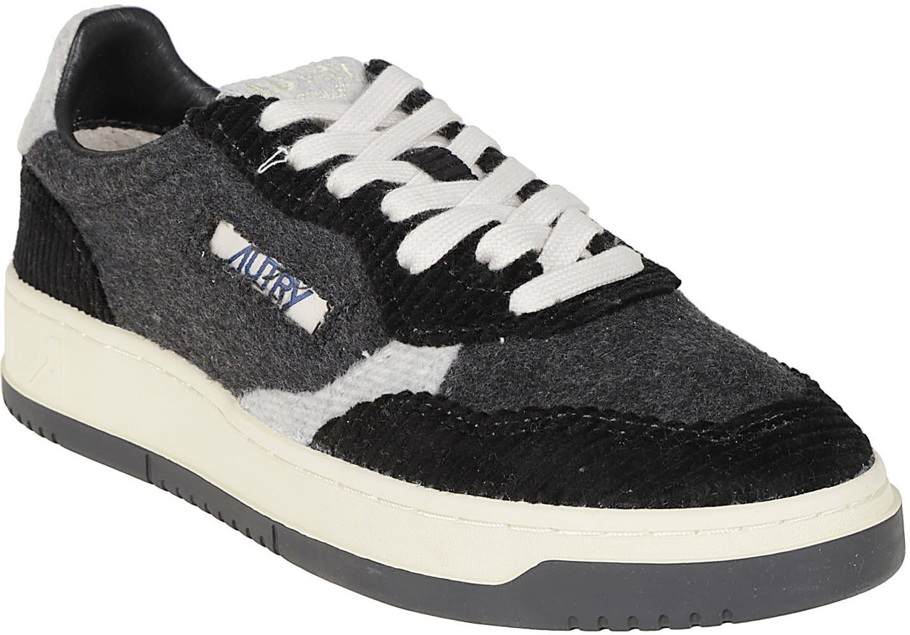 Autry Medalist Low Sneakers Black Zwart