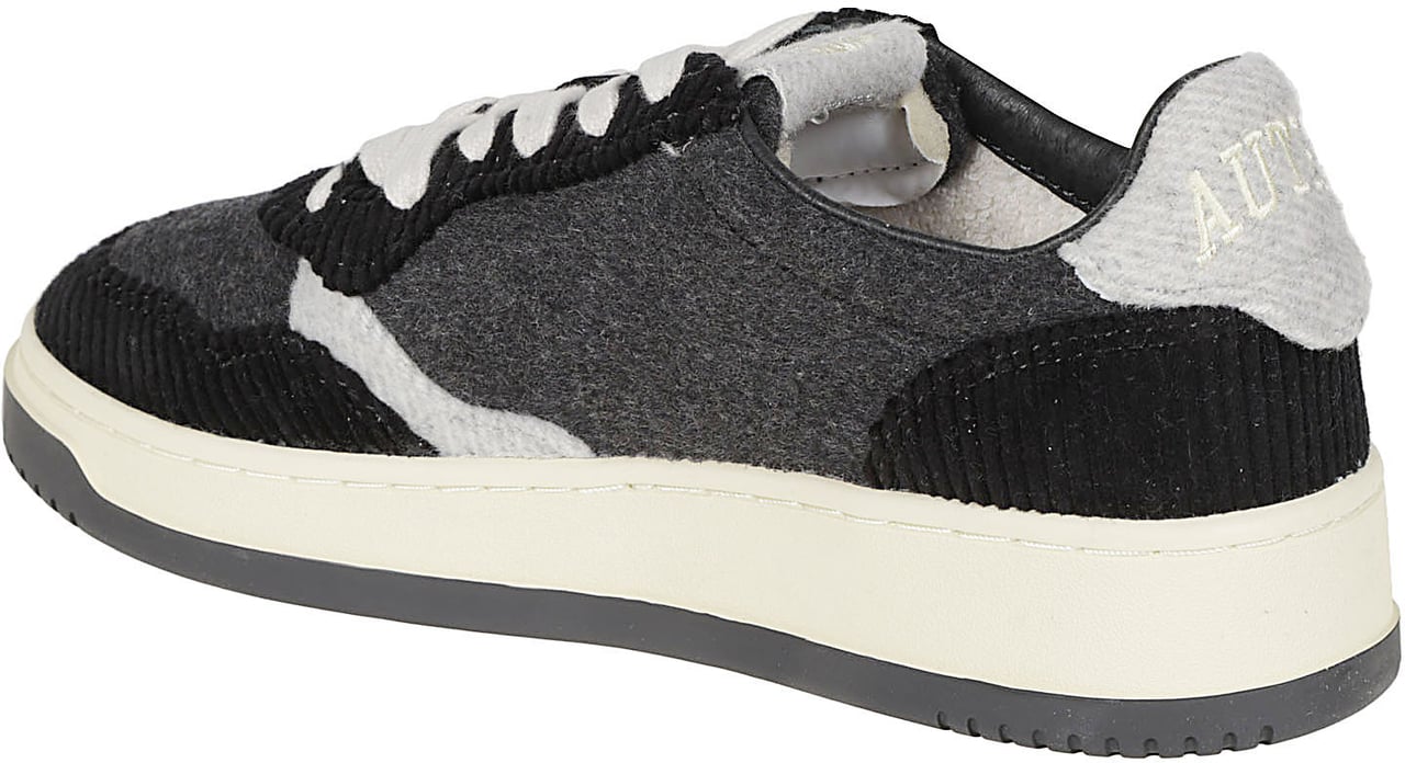 Autry Medalist Low Sneakers Black Zwart