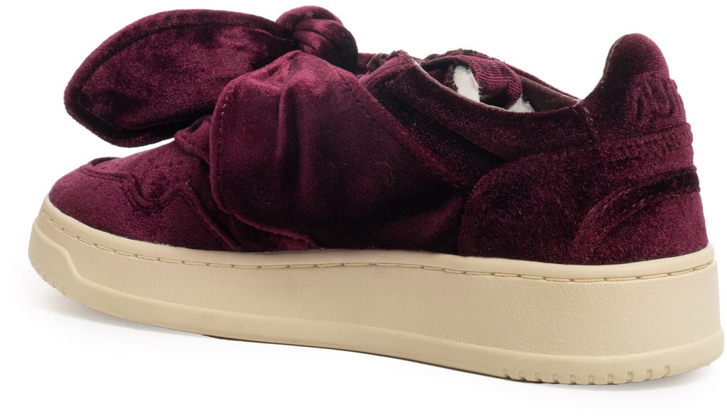 Autry Sneakers Velflake Wine Rood