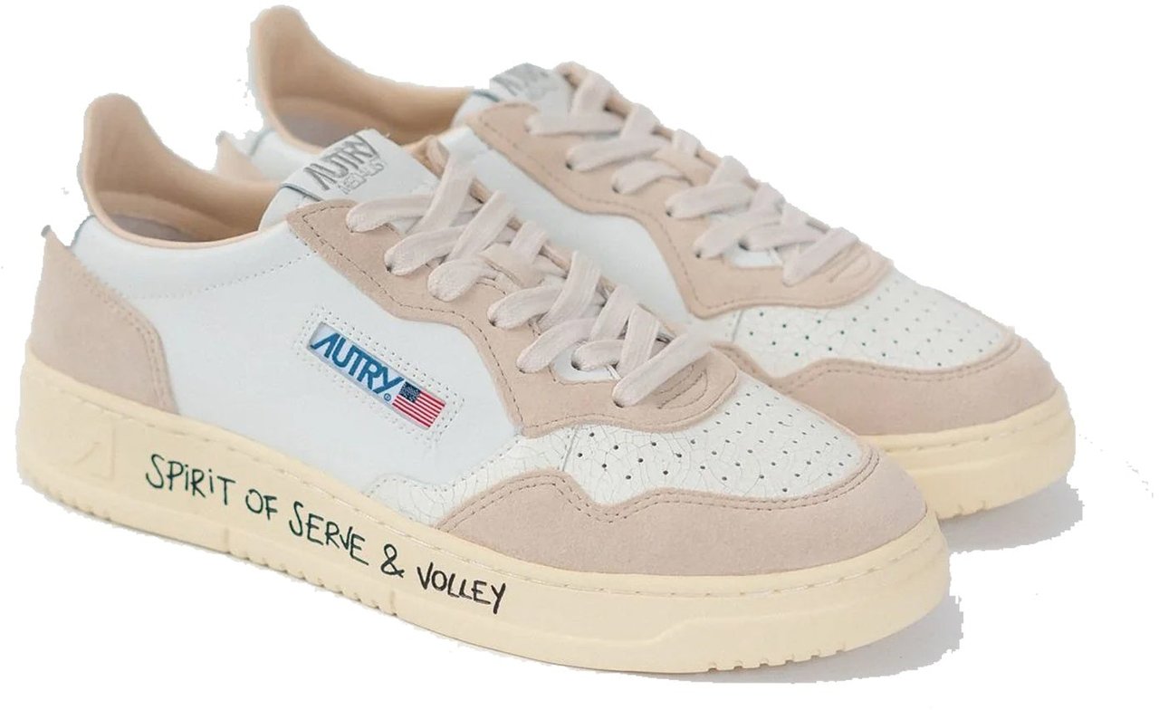 AUTRY MEDALIST LOW SNEAKERS Wit