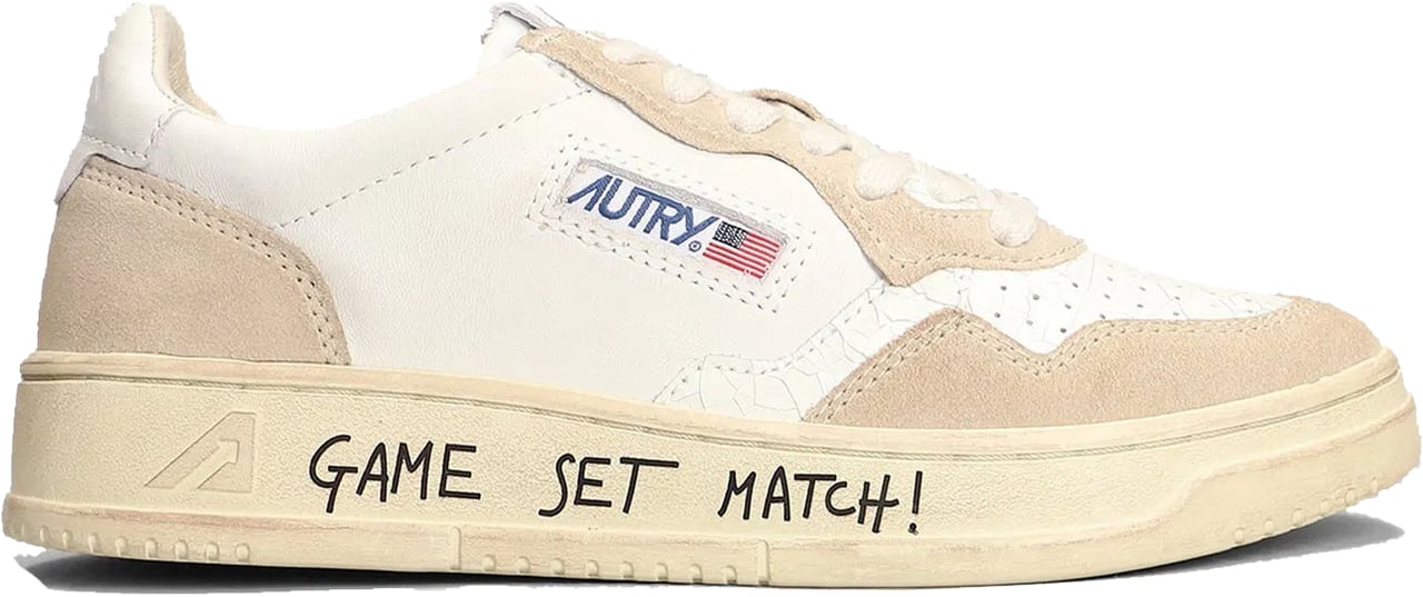 Autry AUTRY MEDALIST LOW SNEAKERS Wit