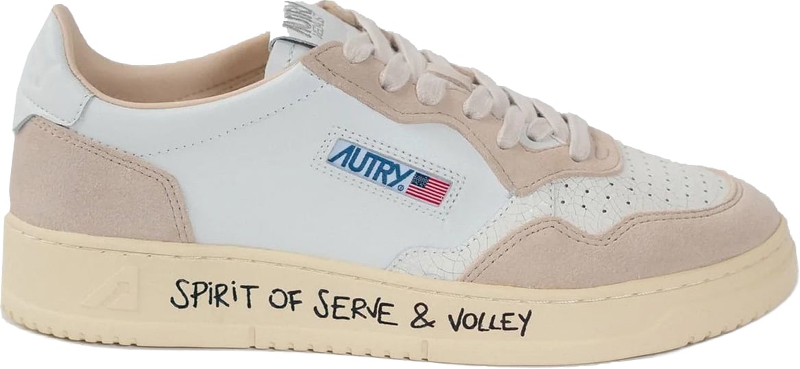 AUTRY MEDALIST LOW SNEAKERS Wit