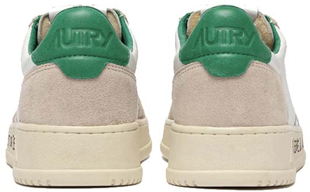 Autry Autry Medalist Leather Sneakers Wit