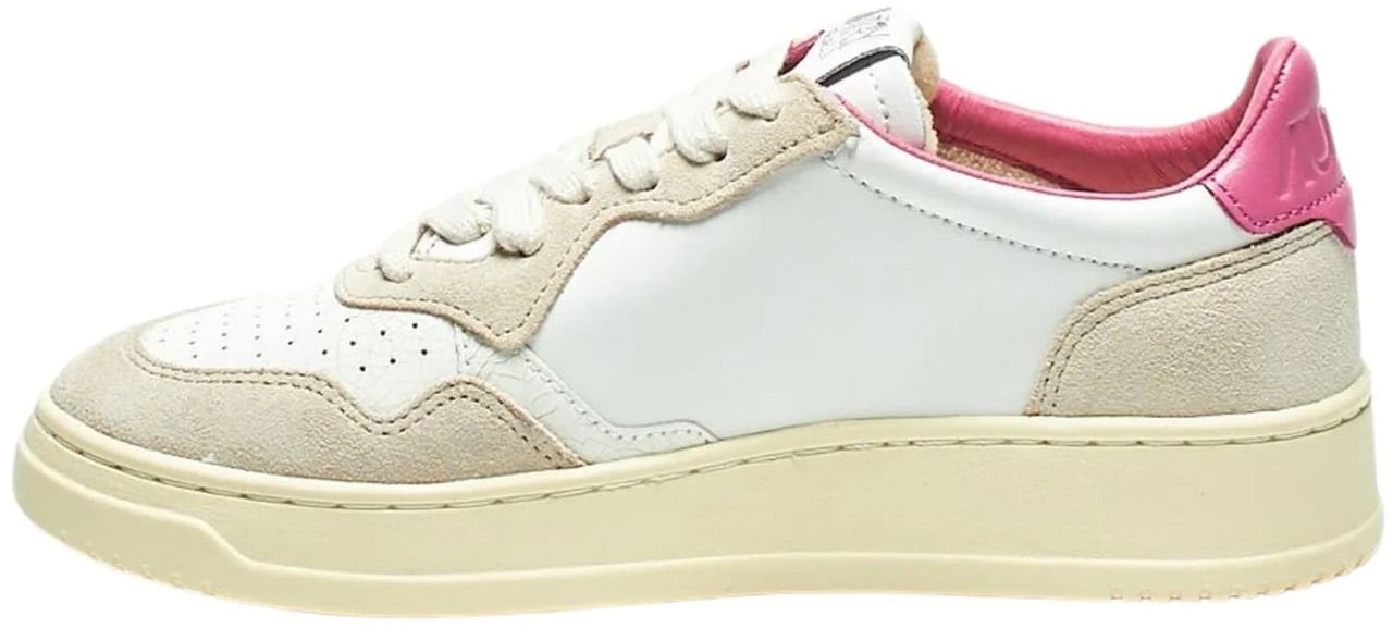 Autry Autry Medalist Leather Sneakers Wit