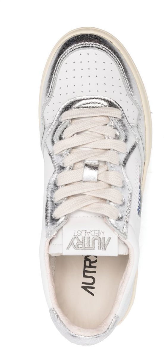 Autry Sneakers White/Silver Wit