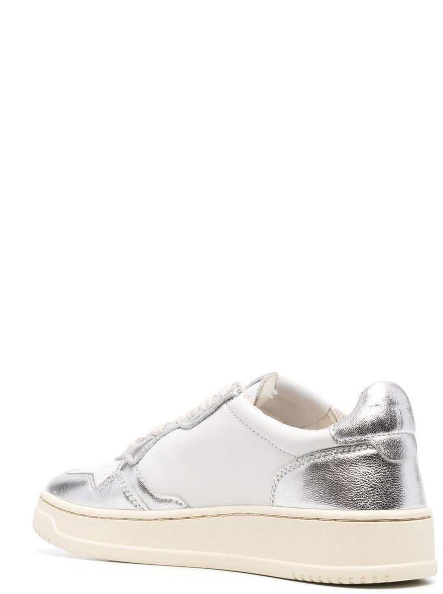 Autry Sneakers White/Silver Wit