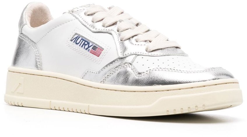 Autry Sneakers White/Silver Wit