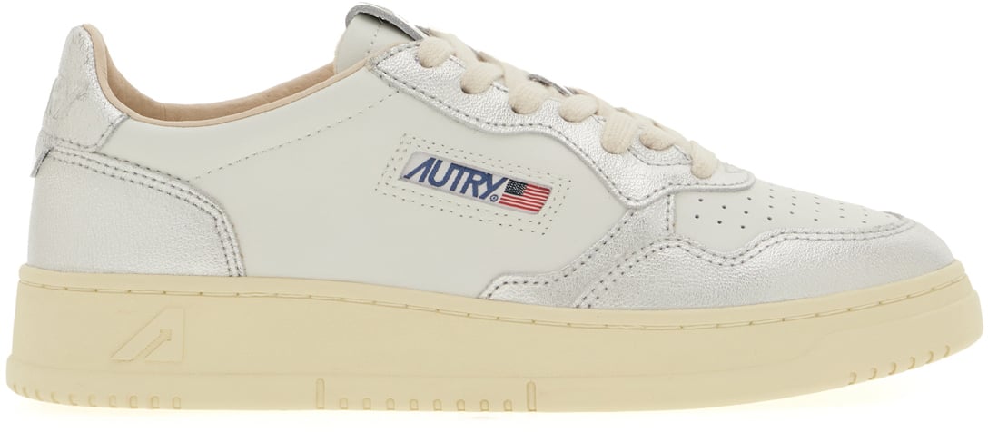 Autry Autry White leather Medalist sneakers Wit