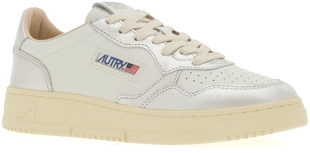 Autry Autry White leather Medalist sneakers Wit