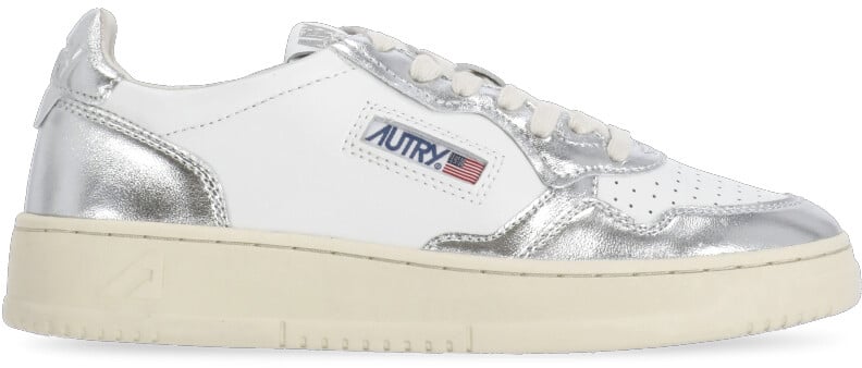Autry Sneakers Silver Zilver