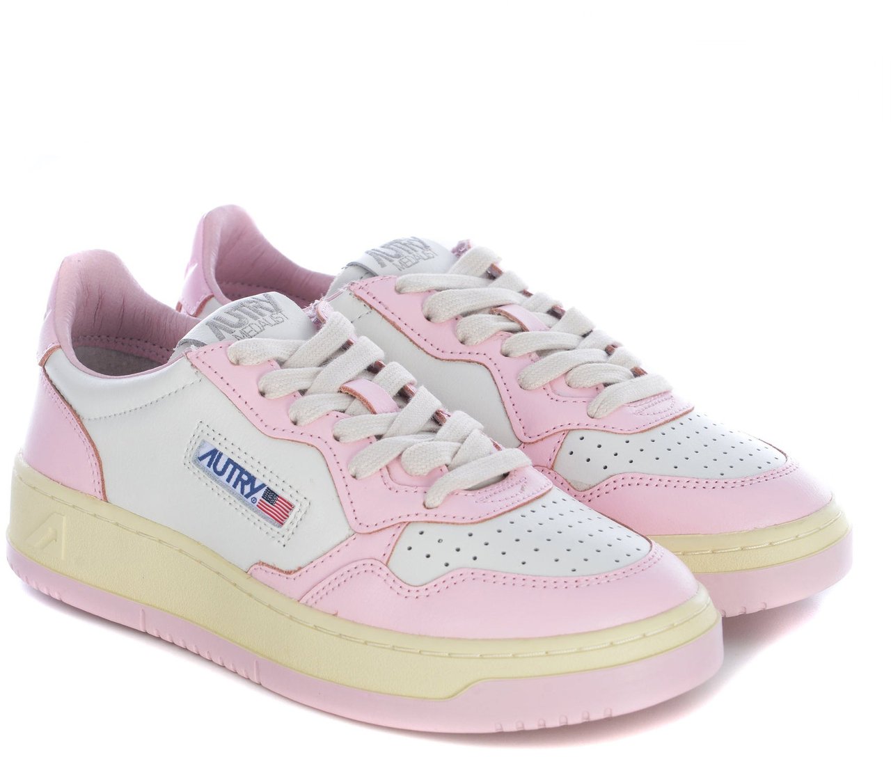Autry Autry Medalist Low Sneakers Roze